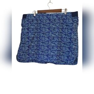 Cypress Club-Skirt Women's,  XXL Blue and White Patterned Skirt